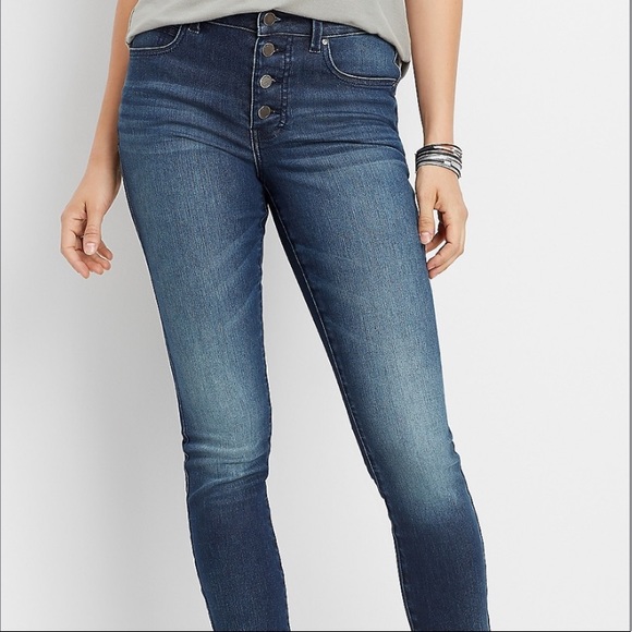Maurices Denim - High waisted skinny jeans